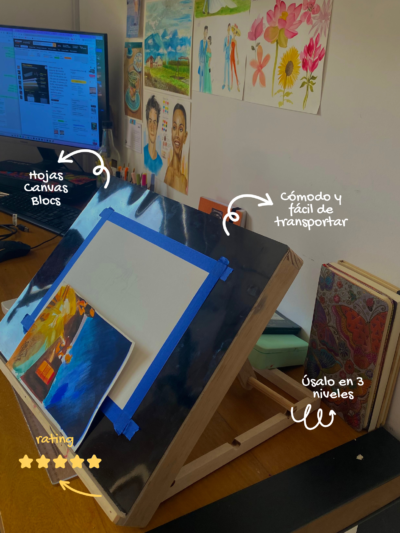 MASTERBOX CABALLETE PARA CUADERNOS, HOJAS. - Imagen 5