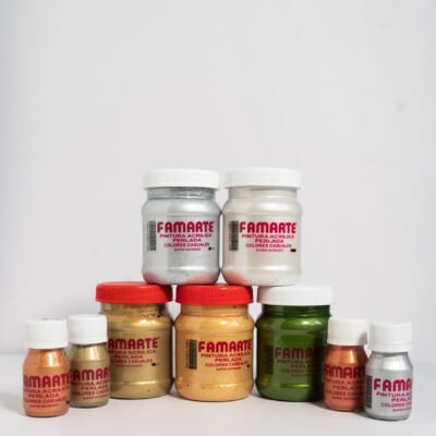 PINTURA ACRÍLICA PERLADA/METALIZADA FAMARTE