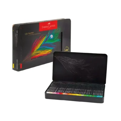 LÁPICES SUPERSOFT FABER-CASTELL 120 COLORES ESTUCHE METÁLICO